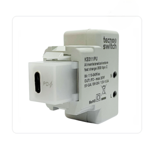Alimentatore/caricatore USB tipo C PD 20W 5V – KS311PU